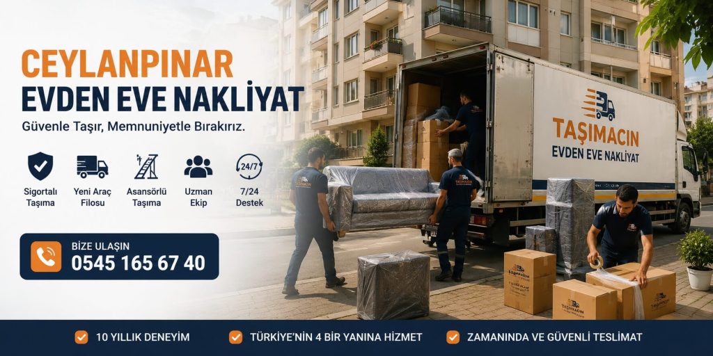 Ceylanpınar Evden Eve Nakliyat
