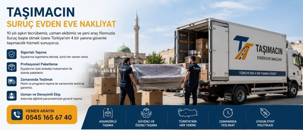 Suruç evden eve nakliyat